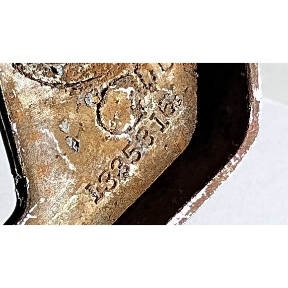 1950 Plymouth Car Ornament Hood Emblem marked 1335316 - Picture 4 of 4